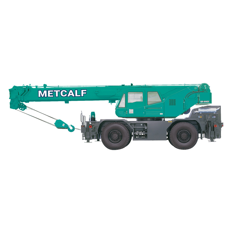 Metcalf Crane Services' Tadano GR-300EX-3 30 tonne crane.